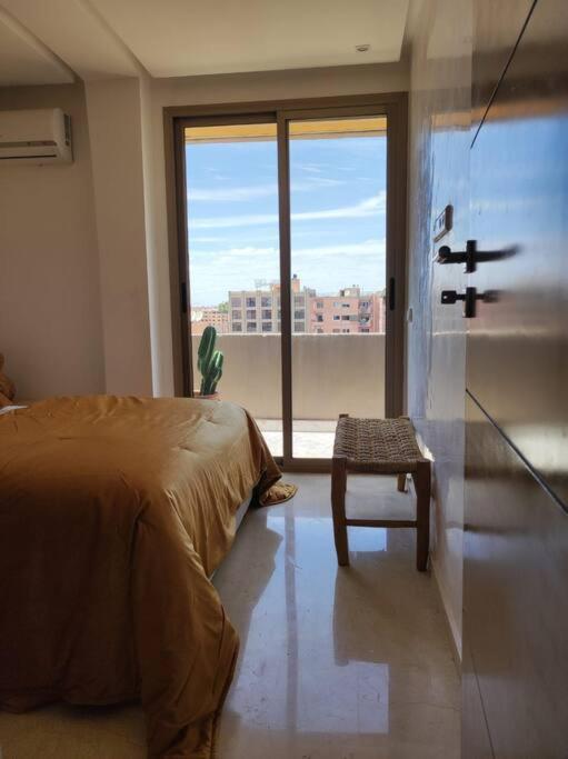 Plein Centre Marrakech, Grand Balcon Filant Apartment Marrakesh Bagian luar foto